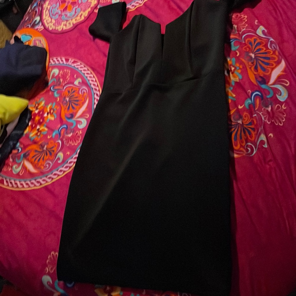 Solenoid black dress with tag